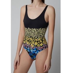 Onia Rachel Floral Print One-Piece Swimsuit